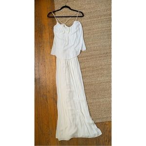 Vintage white Zara strappy dress